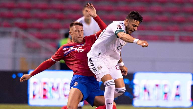 Alexis Vega sufrió un esguince tras el duelo del Tricolor ante Costa Rica.