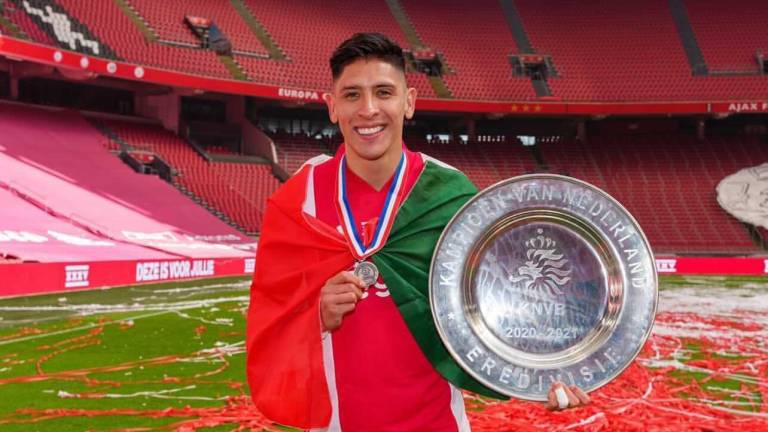 Edson Álvarez y Ajax conquistan título de la Eredivisie holandesa