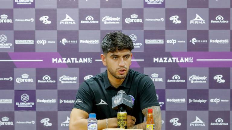 Francisco Venegas ve con optimismo el futuro de Mazatlán FC.