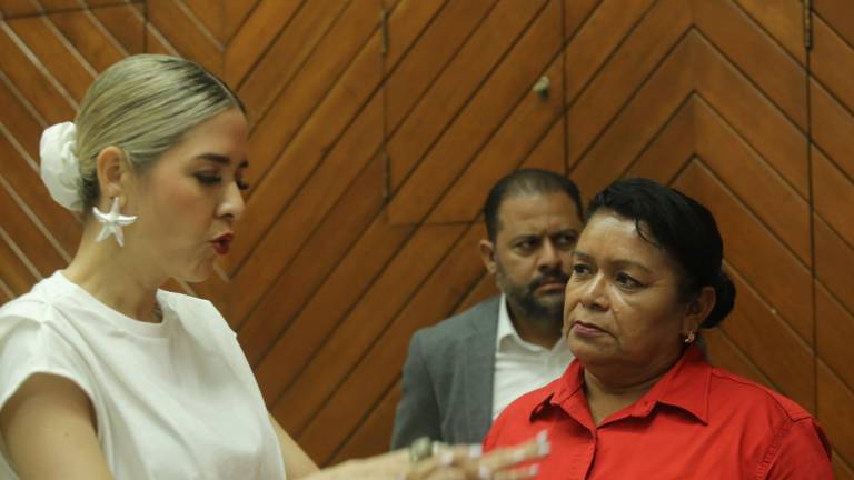 La Alcaldesa Estrella Palacios sostuvo reuniones con la líder del Stasam, Laura Elena Tirado Aguilar.