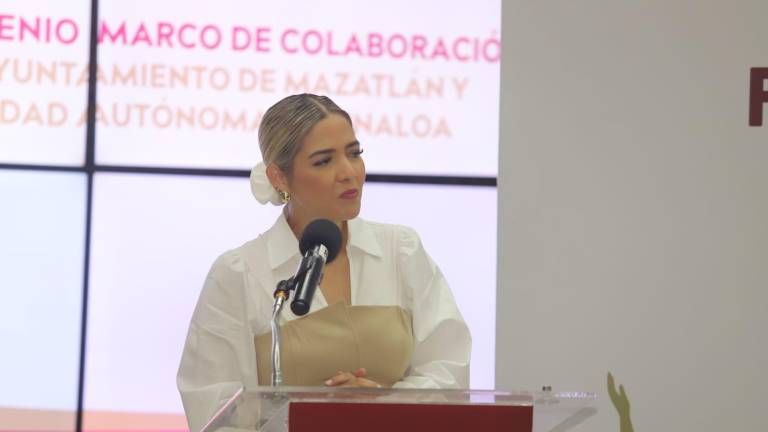 La Alcaldesa Estrella Palacios Domínguez aseguró que los mazatlecos recibirán con entusiasmo a la Presidenta durante su informe de un año de gestión.