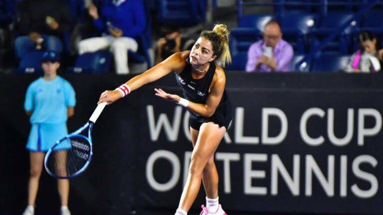 Renata Zarazúa pierde en dos sets.