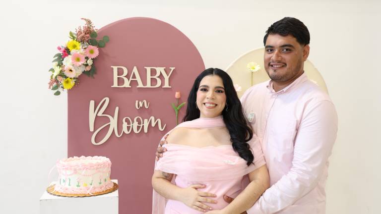 Delia Lizeth Ibarra Osuna y Alberto Mendieta esperan con emoción la llegada de su hija, Mía Lizeth.