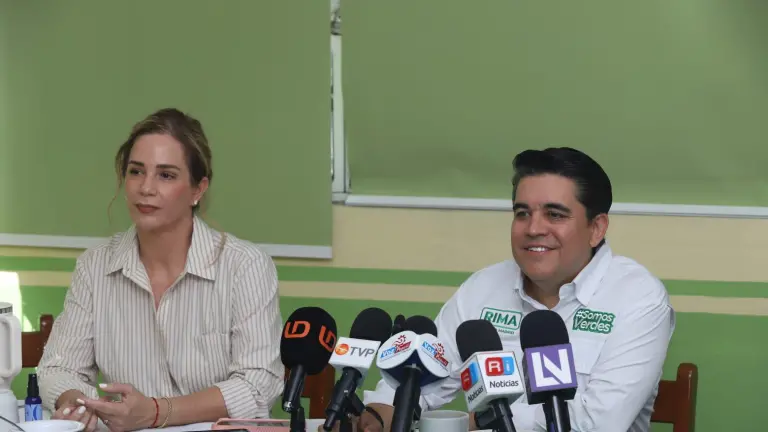 Ricardo Madrid Pérez, dirigente en Sinaloa del PVEM, se dice listo para participar en las elecciones estatales en 2027.