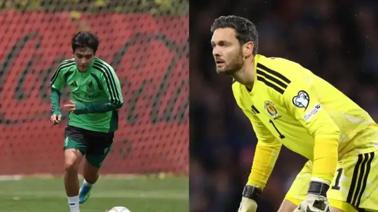 Gilberto Mora y Craig Gordon.