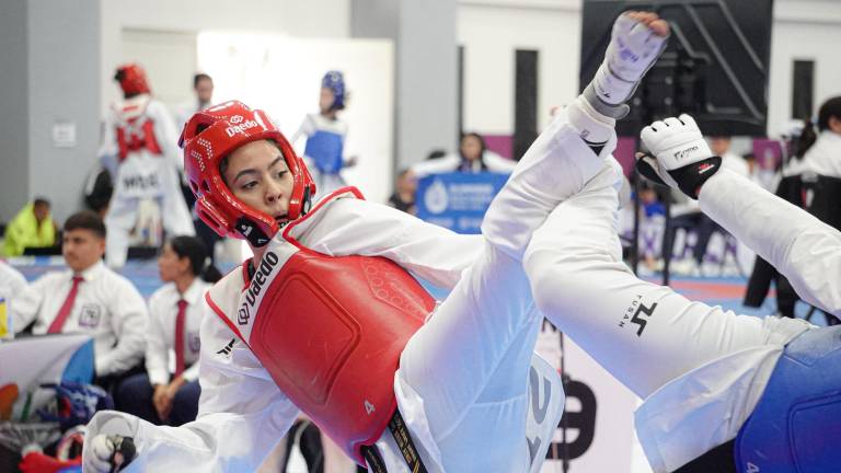Sinaloa suma dos medallas en taekwondo.