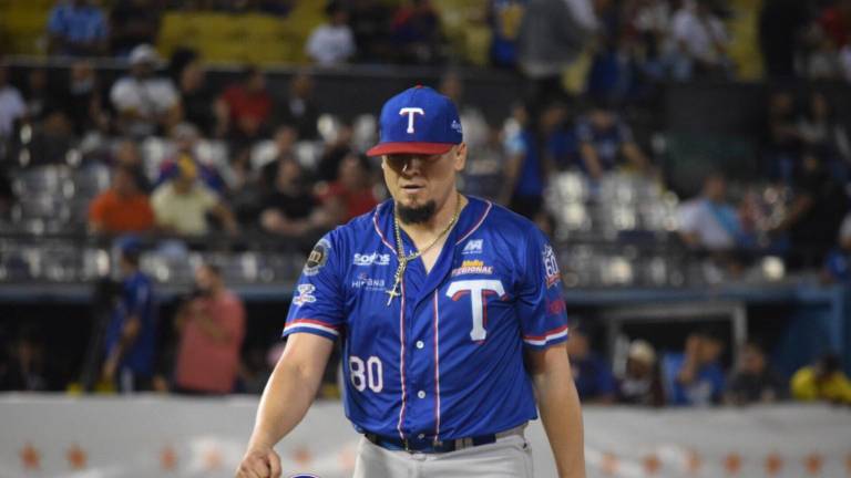 Aldo Montes entró como relevo por lo Tiburones de La Guaira.