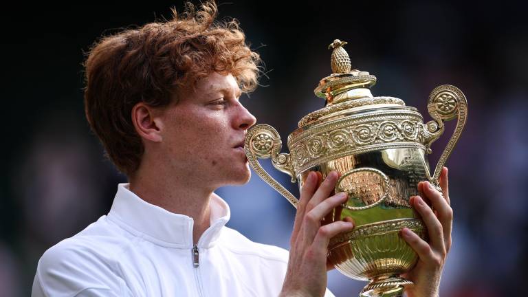 Jannik Sinner es el vigente campeón de Wimbledon.