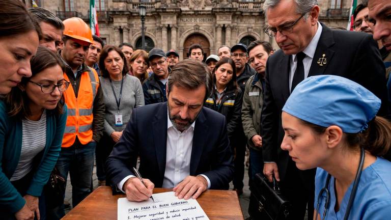 Candidato comprometido con el respaldado ciudadano.