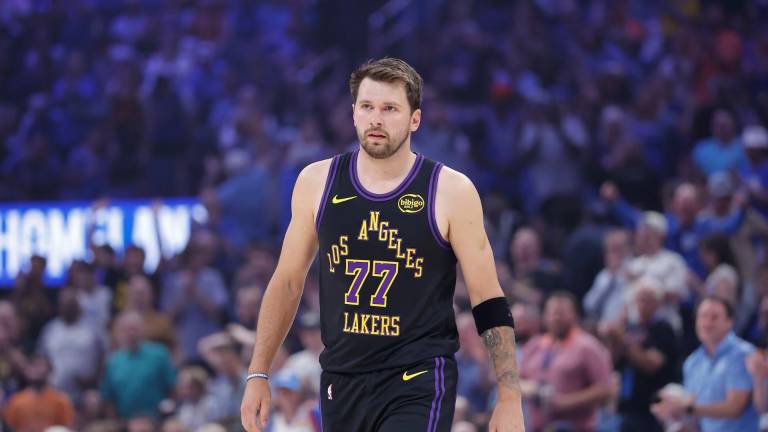 Luka Doncic buscará llevar a los Lakers a la conquista del título de la NBA.