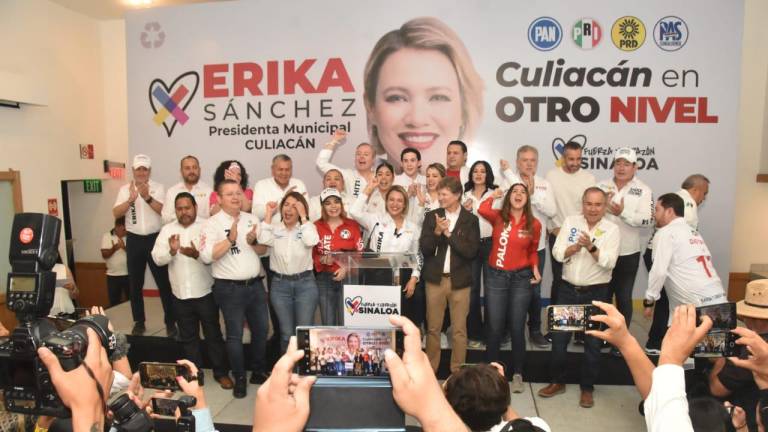 Arranque de campaña de la candidata a la Alcaldía de Culiacán, Erika Sánchez.