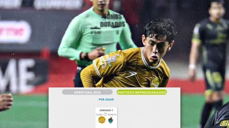 Dorados retrasa su debut en Mazatlán.