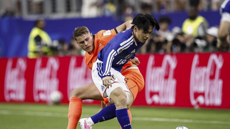 Japón le saca el empate a dos goles a Países Bajos.