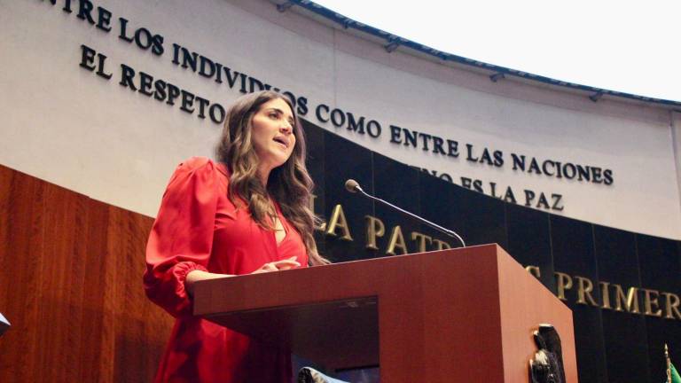Paloma Sánchez Ramos denunció que Sinaloa atraviesa la peor crisis de violencia de su historia.