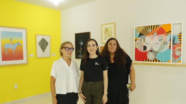 Leticia Clouthier, Alejandra Larrondo e Irene Clouthier invitan a la tercera edición de La Casa Subasta.