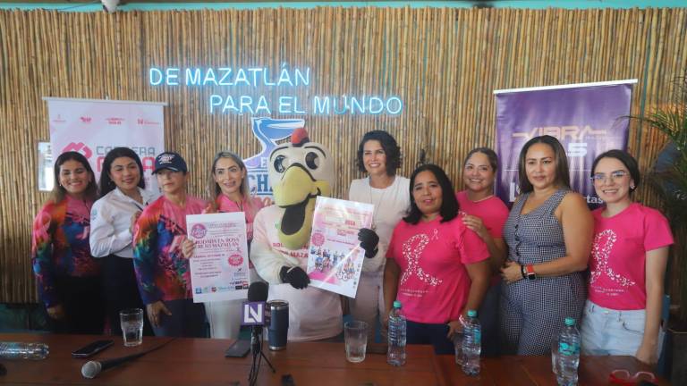 La campaña ciudadana busca concientizar sobre el cáncer de mama con paseo recreativo este sábado.