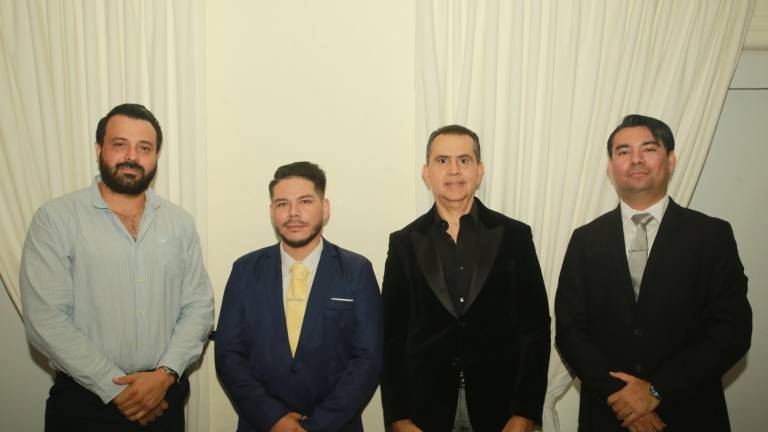 Abraham Valdés, Humberto de Jesús Batres, Miguel Ángel Álvarez Cañedo y Jesús Barrios Moreno.
