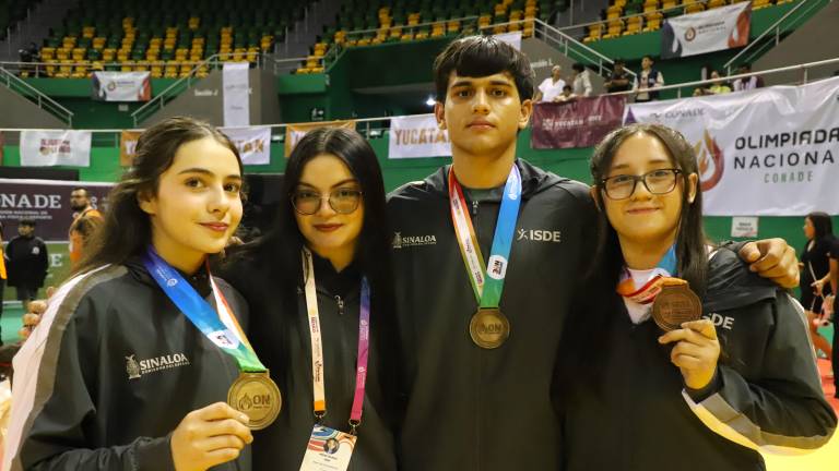 Sinaloa presume tres medallas más en judo.