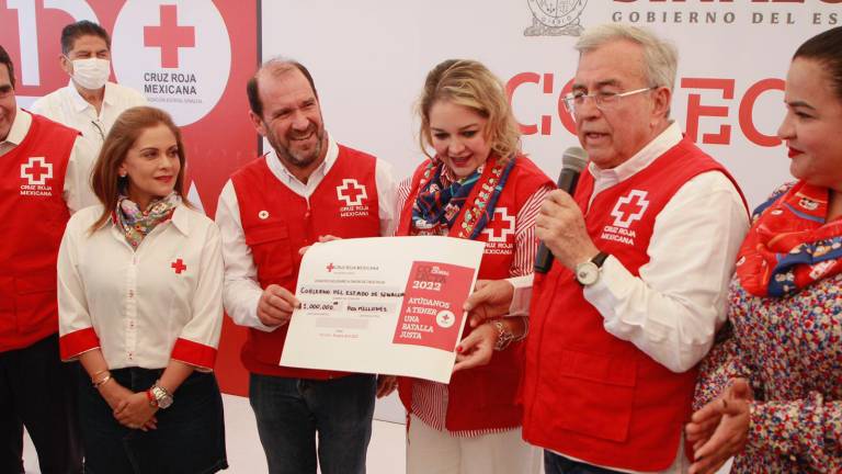 Cruz Roja Sinaloa inicia la Colecta Anual; la meta son 40 millones de pesos