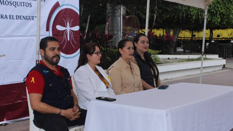 Ponen en marcha en Escuinapa campaña contra el mosco del dengue