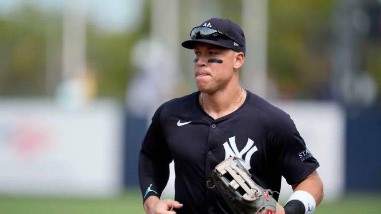 Aaron Judge confía en estar listo para el Día Inaugural de los Yanquis.