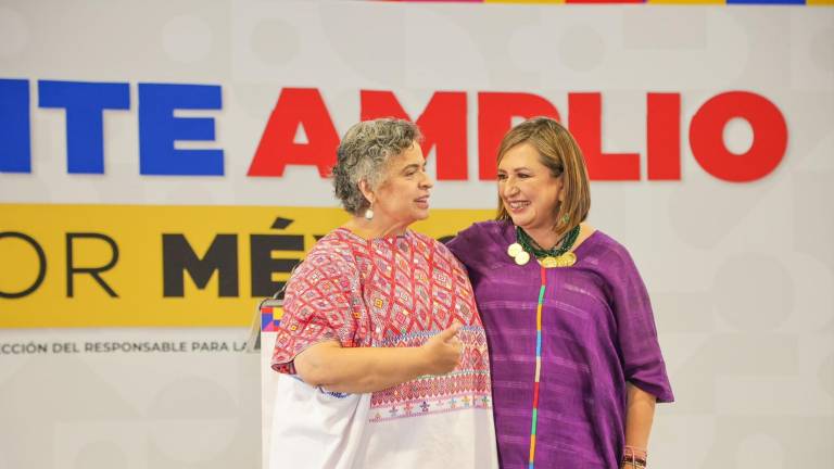 Beatriz Paredes Rangel y Xóchitl Gálvez Ruiz son las contendientes para la Presidencia de México por el Frente Amplio por México.