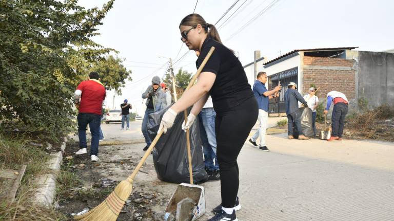 Se recolectó un total de 28 metros cúbicos de desechos sólidos.