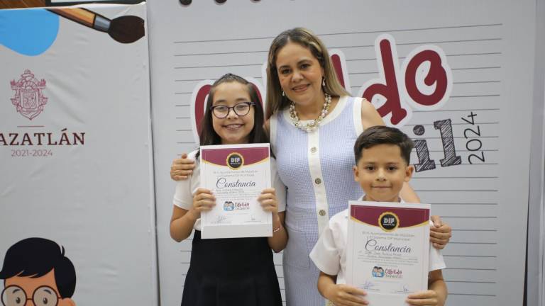 Emy Verónica Canizáles es la nueva Presidenta Municipal Infantil de Mazatlán 2024 y Dilan Jesús Pacheco Rincón, el Síndico Procurador.