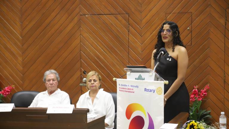 Sadkiel Gabriela Flores de la Cruz asume el cargo de presidenta del Club Rotaract Mazatlán, para el periodo 2023-2024.