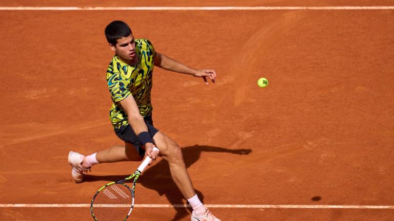 Alcaraz vence en dos sets a Borna Coric.