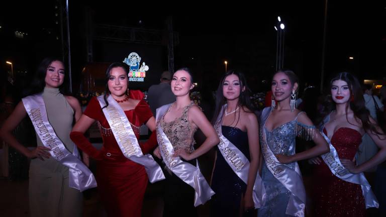 Yamileth Zamudio, Miriam Rocío Sánchez Verde, Evelin María Pineda, Jennifer Michelle Ibarra Barraza, Johana Flores Vallejo y Melanie Nicole Cervantes Godínez son las candidatas a la corona de la Feria Canaco 2025.