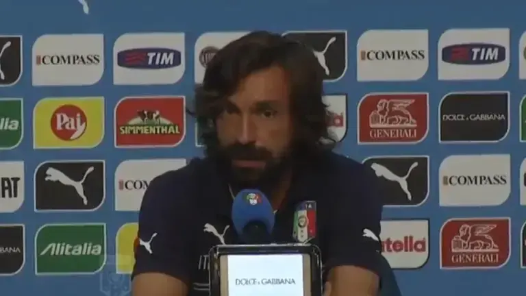 Pirlo habría sido descartado por la Federación Italiana.