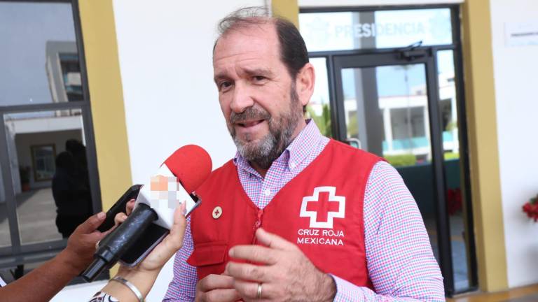 Carlos Bloch Artola, delegado de la Cruz Roja Mexicana en Sinaloa.