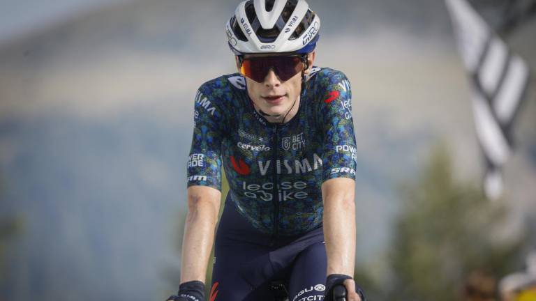 El danés Jonas Vingegaard y el resto de competidores, tuvieron día libre en la Vuelta.