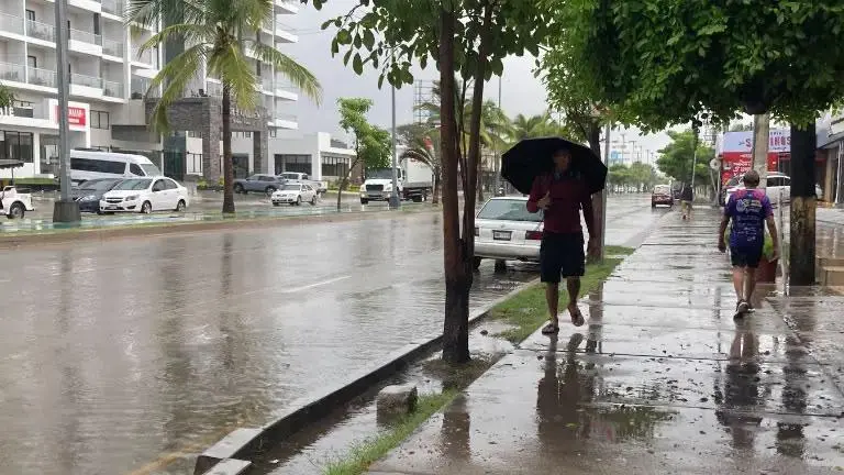 Para este lunes en Sinaloa están previstas lluvias intensas para el centro y norte de la entidad.