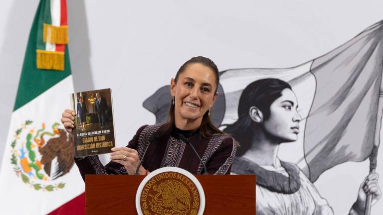 La Presidenta Claudia Sheinbaum Pardo anuncia que ya está en librerías su libro “Diario de una transición histórica”.