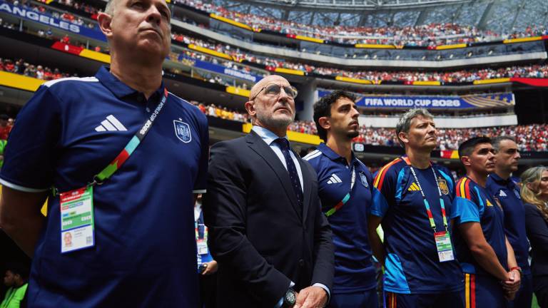 Luis de la Fuente aseguró que su equipo hizo méritos para resolver el encuentro con mayor tranquilidad.