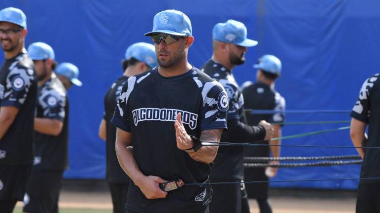 Miguel Peña viene decidido a tener una temporada sólida con los Algodoneros de Guasave.