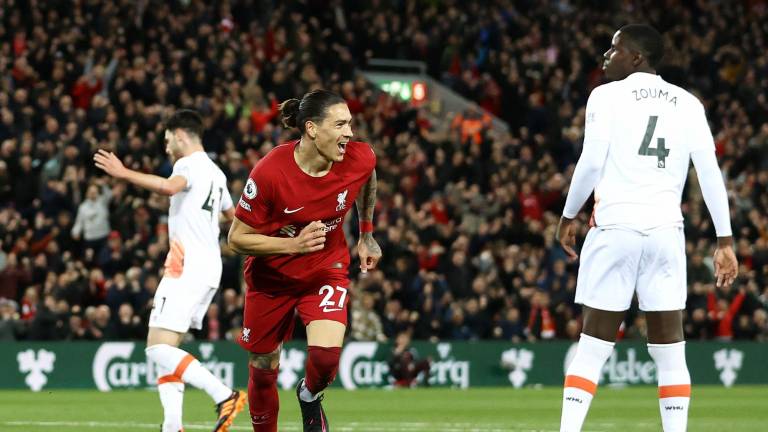Con gol de Darwin Núñez, Liverpool vence 1-0 a West Ham en Anfield