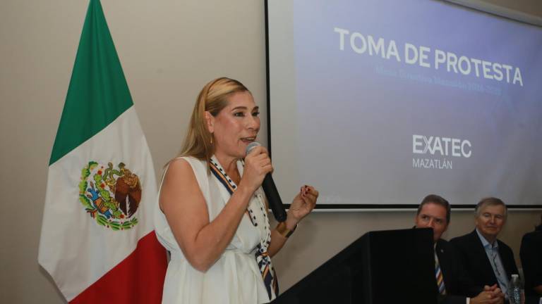 Martha Zulema Méndez rindió protesta como presidenta de la Asociación Exatec Mazatlán para el periodo 2026-2028.