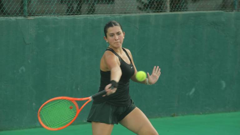 Buenos encuentros se vieron en el Nacional G2 Sinaloa de tenis.