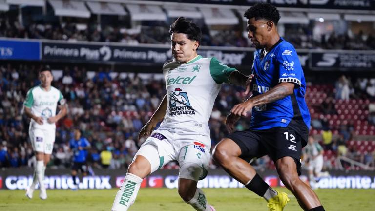 Querétaro y León cerraron la jornada 9 con empate a un tanto.