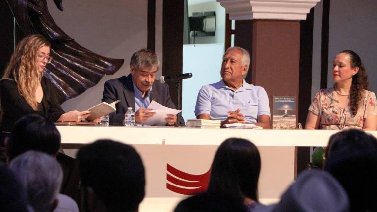 Miguel Ángel Ramírez Jardines presentó su libro La bicicleta de Franky en Culiacán.