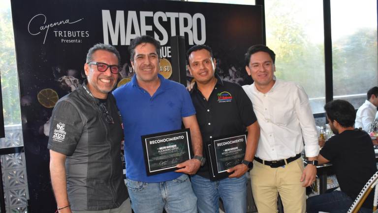 Festejan clientes de Cayenna a ganadores del evento ‘Maestro Marisquero’