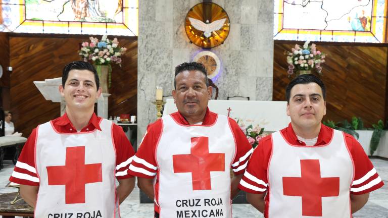 Miguel Aguilar, Érick Quintero y Gabriel Moreno.