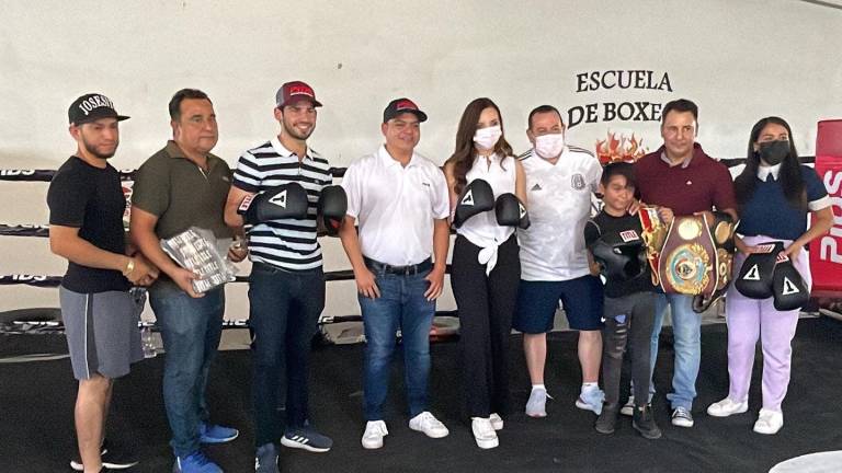PIDS hace entrega de un cuadrilátero de boxeo en Mocorito