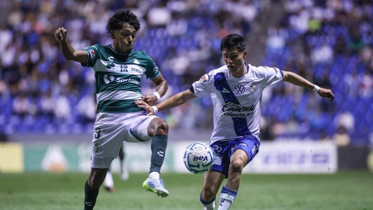 Puebla reacciona y le da la vuelta a Santos en partido de cinco goles.