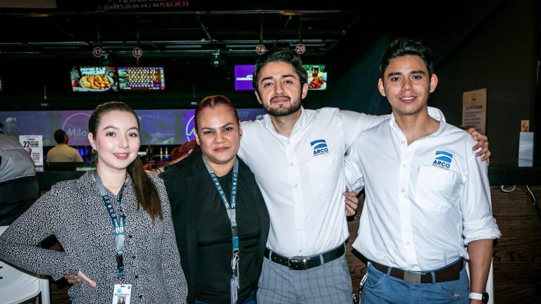 Susana Fernández, Norma Gutiérrez, Bryan Rangel y Rafael Ornelas.