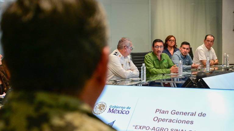 Diferentes instituciones se reunieron para diseñar el operativo de seguridad para la Expo Agro Sinaloa.