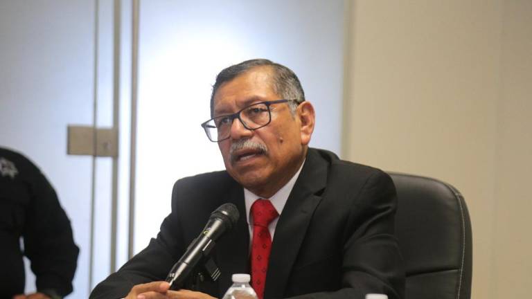 Gerardo Mérida Sánchez, Secretario de Seguridad Pública en Sinaloa.